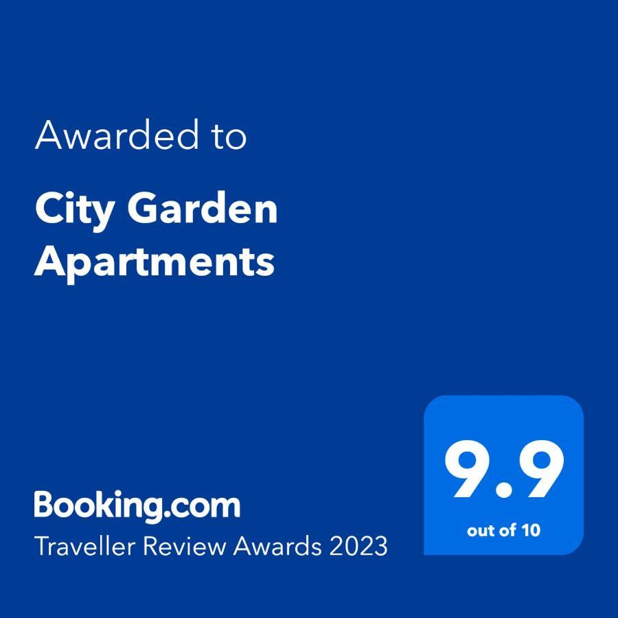 City Garden Apartments Boekarest Buitenkant foto