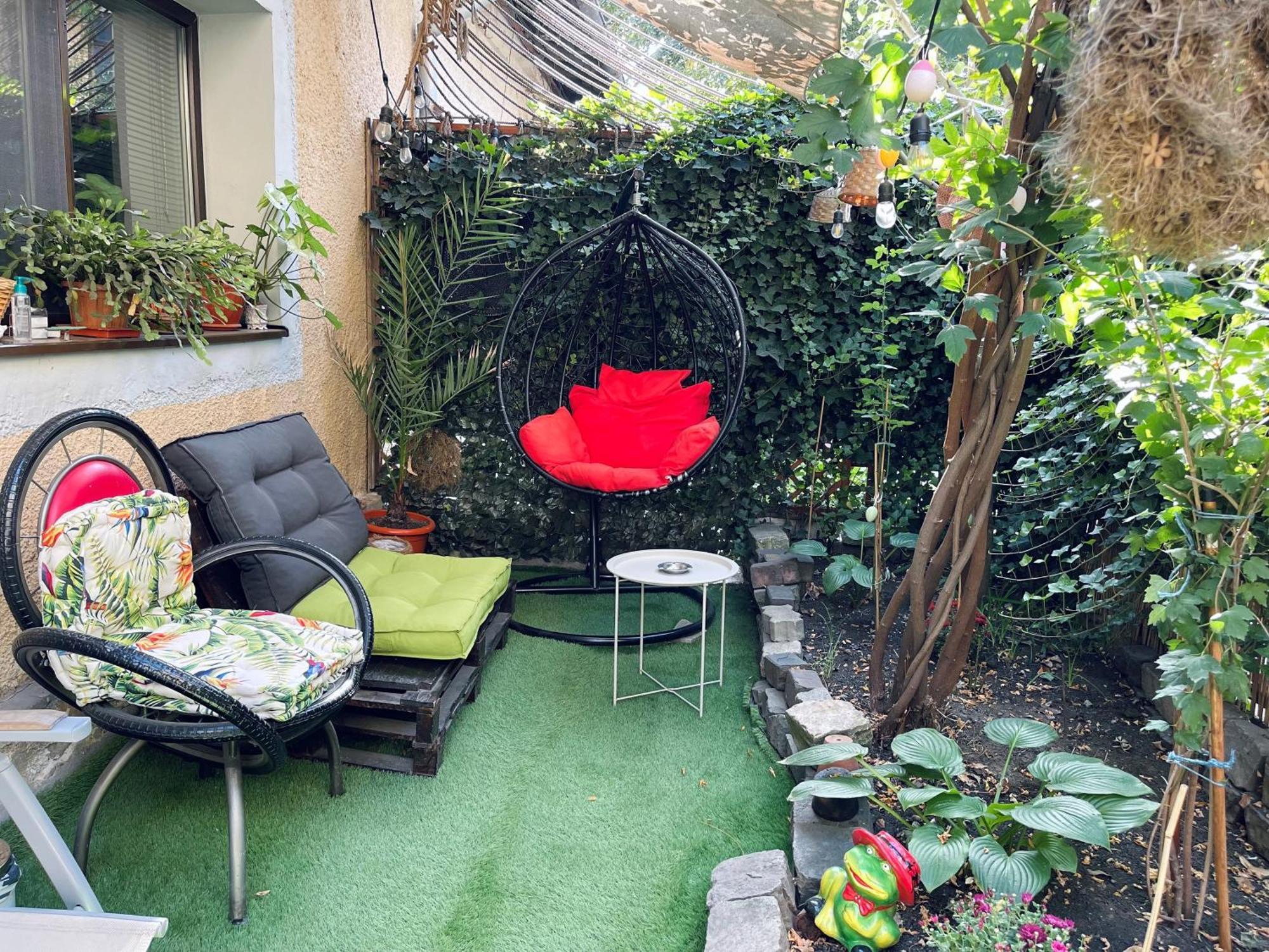 City Garden Apartments Boekarest Buitenkant foto